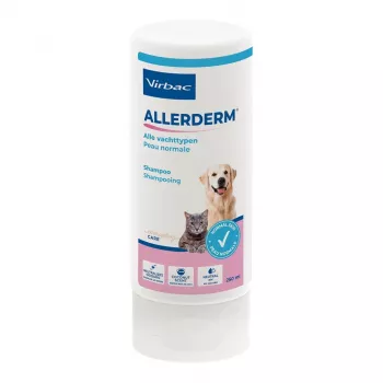 Champô VIRBAC Allerderm Normal 250 ml – cuidados suaves para a pele de animais de estimação para cães e gatos