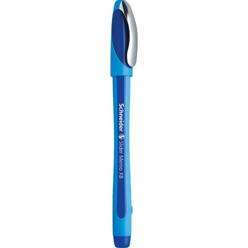 Caneta de esferográfica Schneider Slider Memo XB Azul 10 unidades (50-150203)