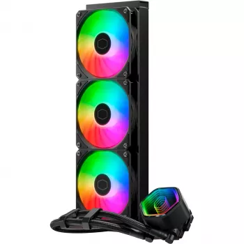 Conjunto de refrigeração líquida Cooler Master MasterLiquid 360 Core II 12 cm preto