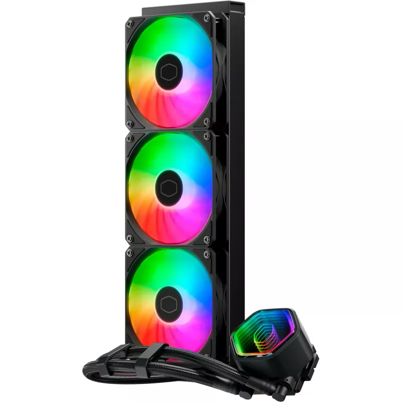 Conjunto de refrigeração líquida Cooler Master MasterLiquid 360 Core II 12 cm preto