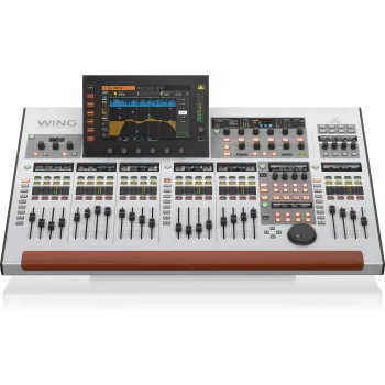 Mesa de mistura Behringer WING 48 canais 10 - 20000 Hz prateado