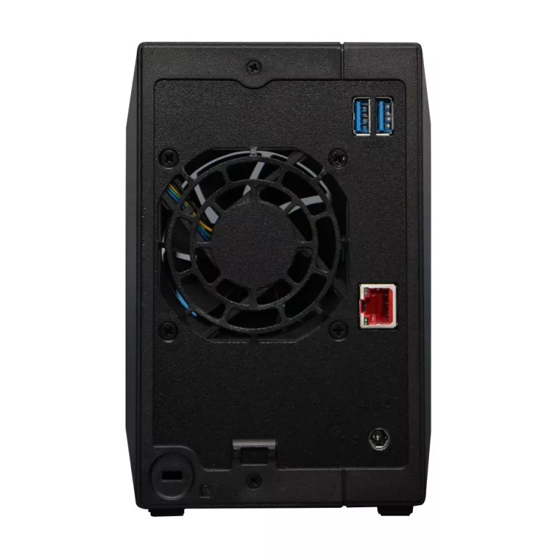 Asustor DRIVESTOR 2 Pro Gen2 AS3302T v2 NAS Realtek RTD1619B 2 GB DDR4 ADM preto