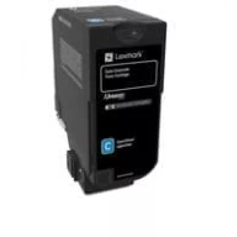 Cartucho de toner Lexmark 74C20CE 2500 páginas Ciano
