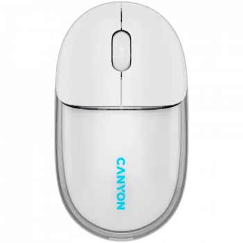 Rato CANYON OnClick 24 BT/ sem fios transparente/branco