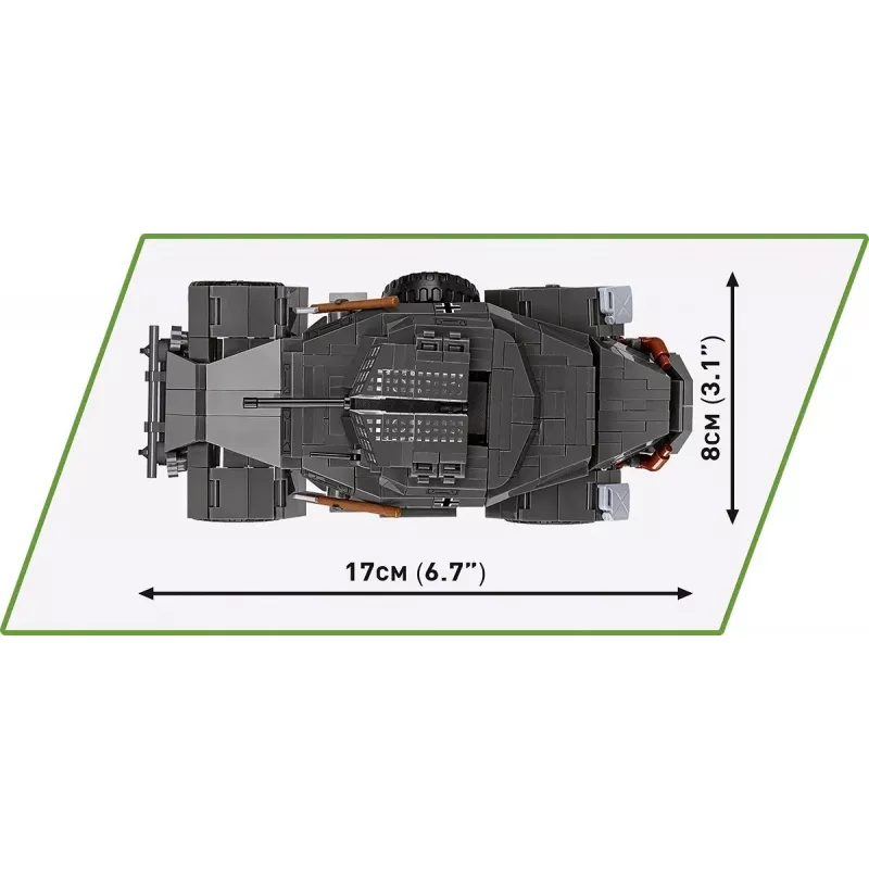 Cobi Blocks Sd.Kfz 222 kit de montagem COBI-2657 — 502 peças de construção