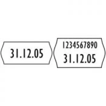 Avery - branco - 26 x 16 mm 1200 etiquetas de marcação de preços
