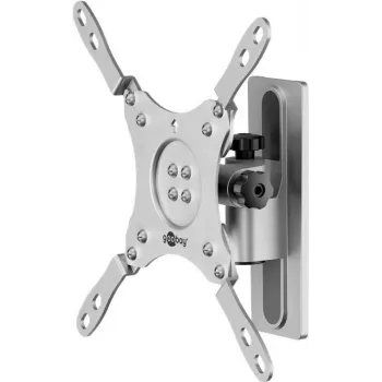 Goobay Suporte de parede para TV Caravan TILT (M), prateado (71987)