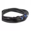 Cabo de rede Cat.6A SmartFLEX HF Good Connections preto 0,5m