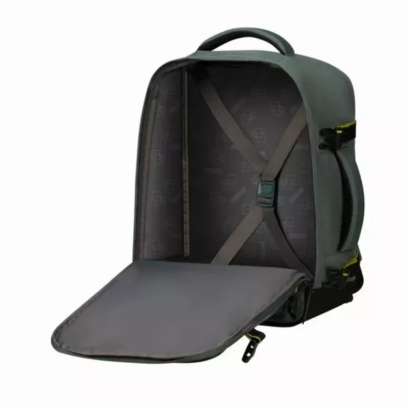 Mochila de cabine American Tourister Take2Cabin MS para Wizz Air – dark forest