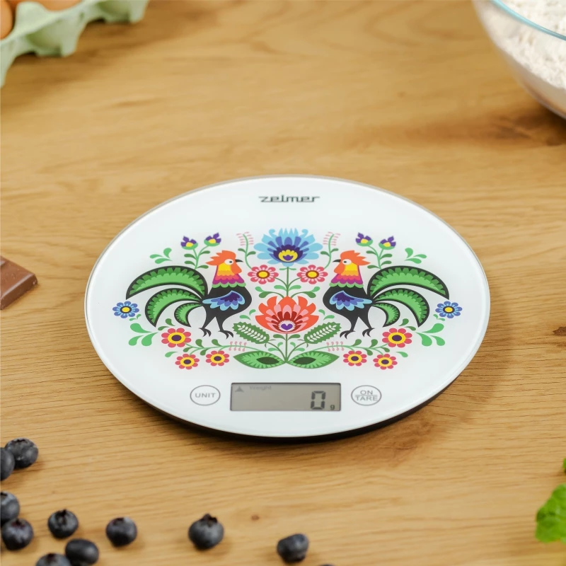 Balança de cozinha Zelmer ZKS1611 Koguty