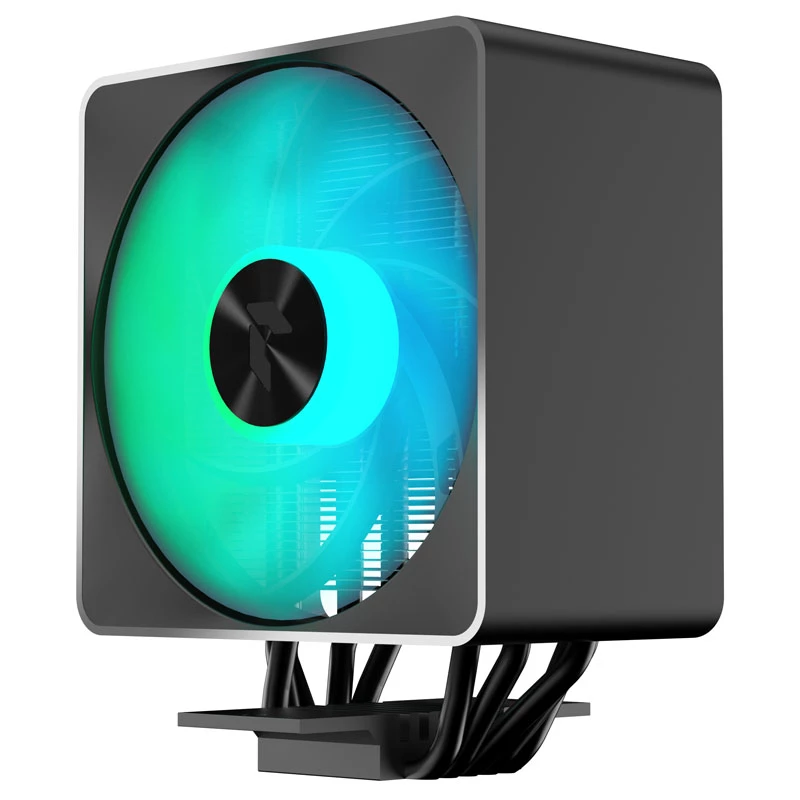 APNX AP1-V ARGB dissipador de ar para processador preto