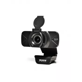 Webcam Port Designs 900078 2 MP 1920 x 1080 píxeis preto