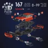 Puzzle 3D Ravensburger Dodge Challenger R/T Scat Pack Widebody – série Iconics, réplica de modelo