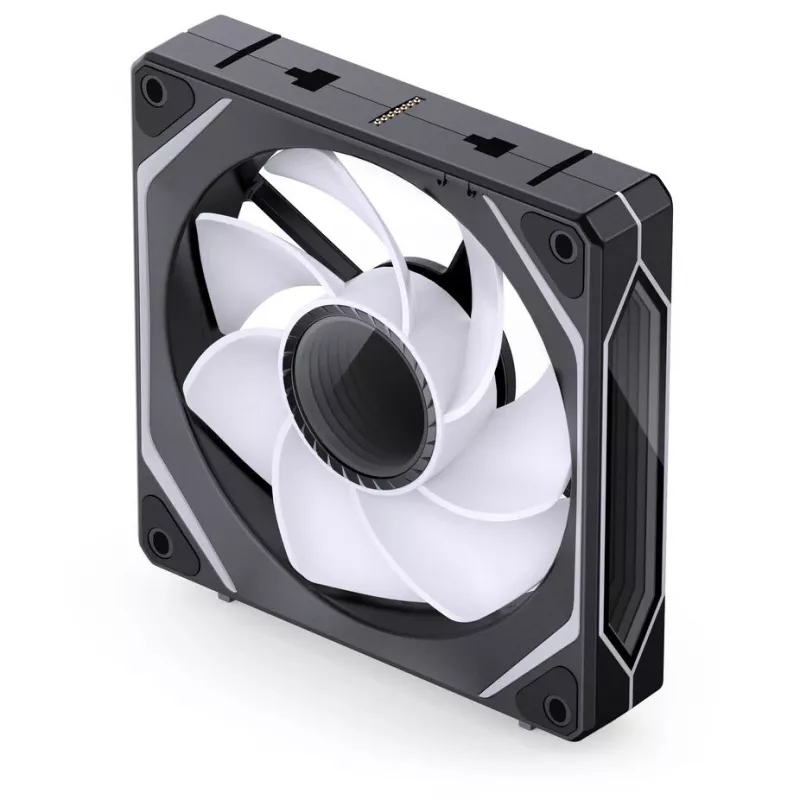 Conjunto de ventoinhas para caixa ARGB de 120 mm Jonsbo ZL-120BR pack de 3 com iluminação reversível