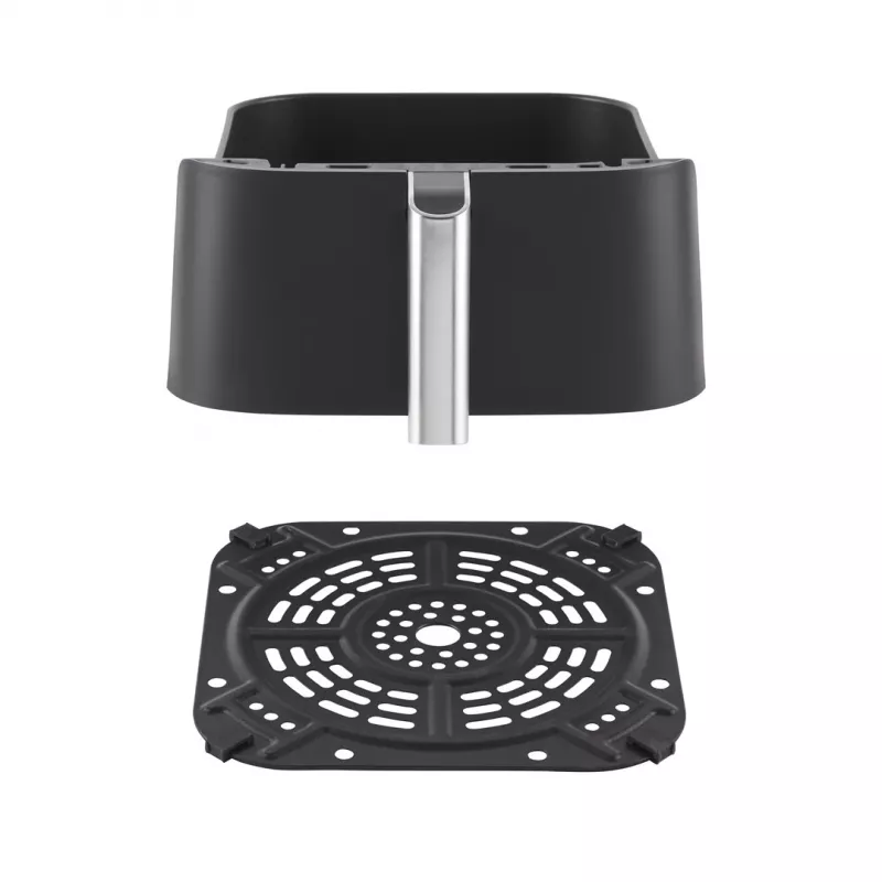 Fritadeira de ar quente Ninja AF140EU Single 4,7 L 1750 W preta, 4 programas, LCD, placa crocante