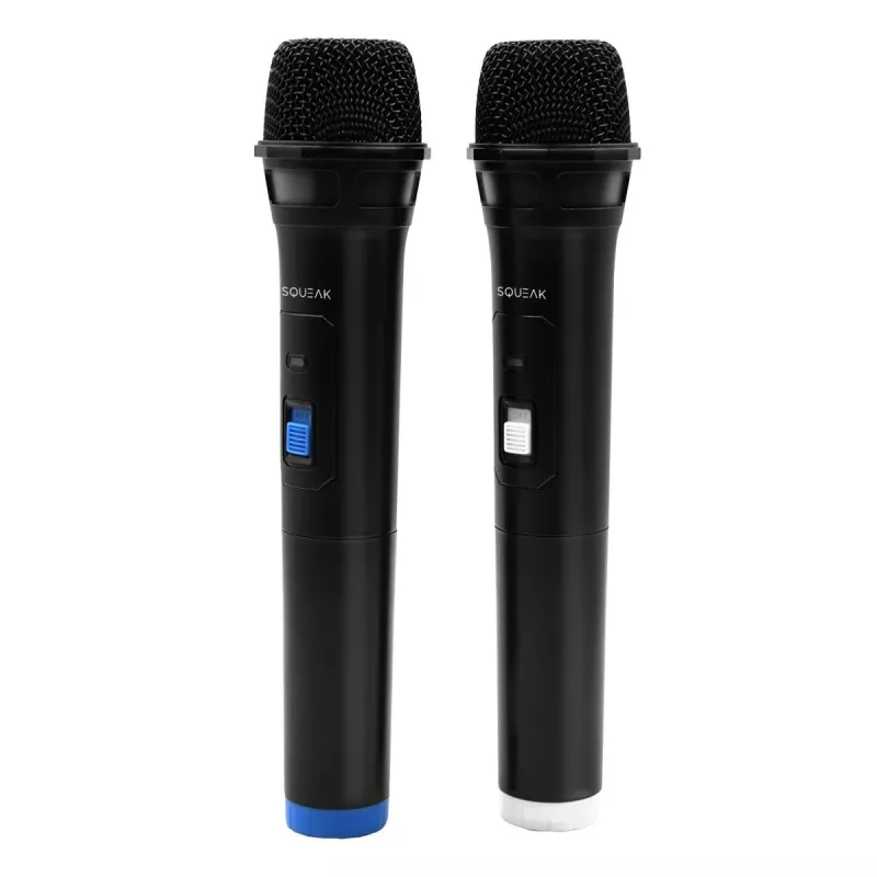 CONJUNTO DE MICROFONES DE KARAOKE VOCALDUO 2,4G SQ1007