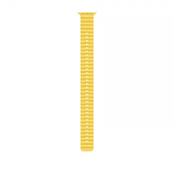 Pulseira Apple MQED3ZM/A acessório para smartwatch amarelo fluoroelastómero