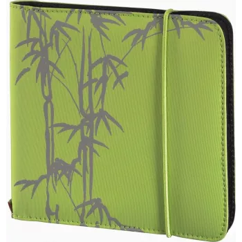 Hama 00095668 bolsa para discos óticos 24 discos verde