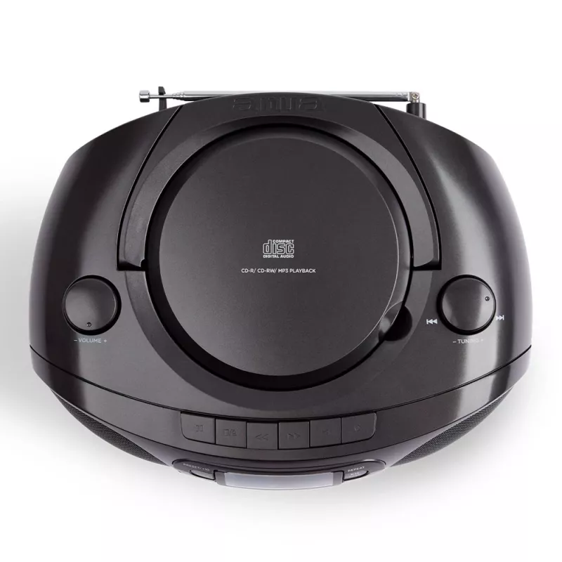 Sistema estéreo portátil Aiwa BBTC-550BK Digital 6 W FM PLL preto