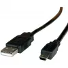 Cabo USB 2.0 ROLINE, Type-A - 5 pinos Mini 1,8m (11.02.8719)