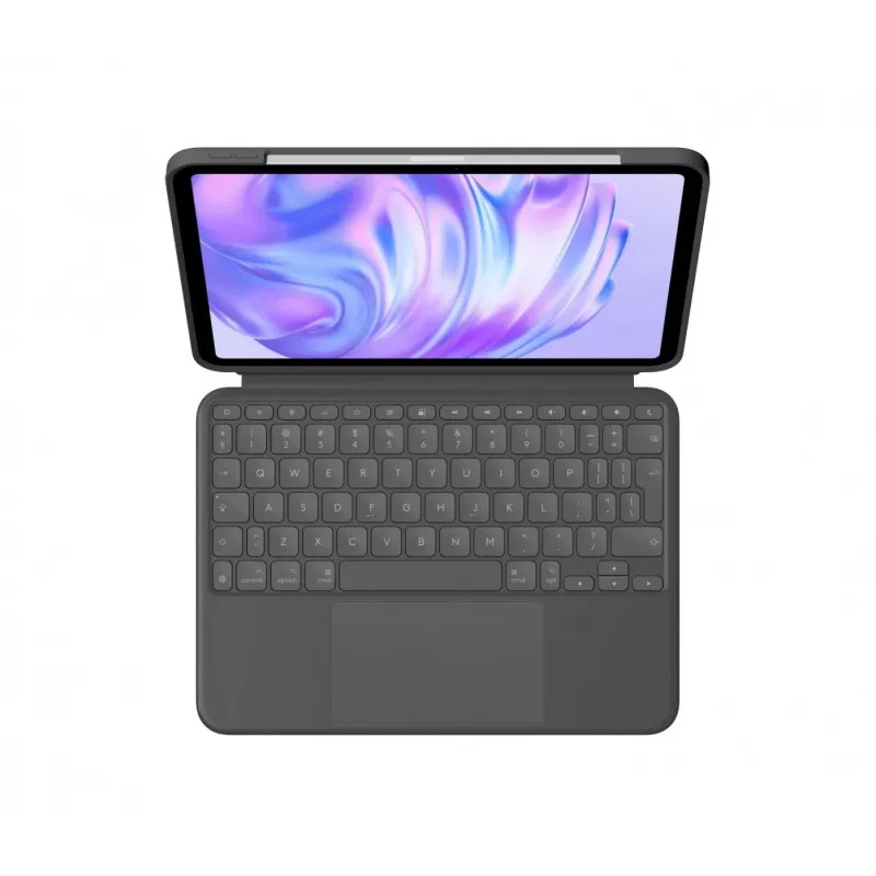 Teclado Logitech Combo Touch QWERTY US International Trackpad Graphite