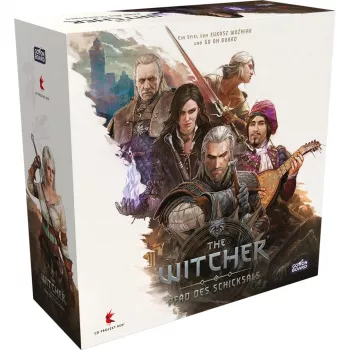 Jogo de tabuleiro Asmodee The Witcher: Pfad des Schicksals Deluxe Edition – jogo de role-playing/estratégia de tabuleiro