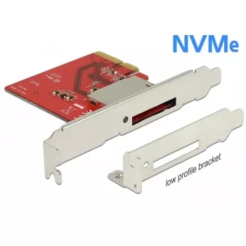 DeLOCK PCI Express > 1x slot externo CFexpress - leitor de cartões (CF) - PCI Express x4 3.0 (91748)