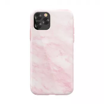 Capa para telemóvel Devia Marble-Serie para iPhone 11 Pro Max, rosa, capa rígida protetora
