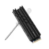 SAVIO AK-60 dissipador para unidades M.2 NVMe 2280, preto
