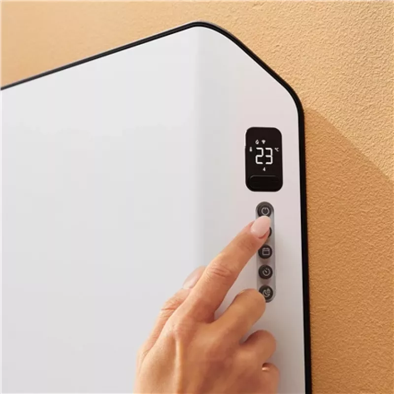 Duux | Aquecedor por convecção inteligente Edge 2000 | 2000 W | Adequado para divisões até 30 m² | Branco | IP24
