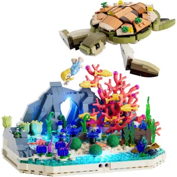 Lumibricks Turtle Reef Dream Conjunto de construção