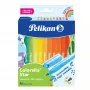 Pelikan 822336 - 30 cores - cores mistas - ponta redonda - 0,6 mm - cores mistas - tinta à base de água (822336)