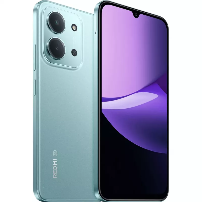 Smartphone Xiaomi Redmi 15C 6,71 polegadas 8 GB RAM 256 GB armazenamento verde menta, classe de eficiência energética A