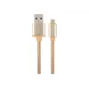 Cabo USB 2.0 GEMBIRD CCB-mUSB2B-AMBM-6 — USB A para Micro-USB B, 1,8 m, dourado