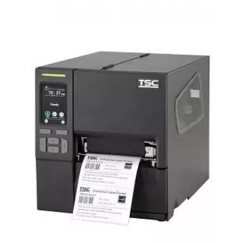 Impressora de etiquetas TSC MB241T, 8 pontos/mm (203 dpi), RTC, ecrã, USB, USB host, RS232, Ethernet, kit (USB), transferência térmica, resolução: 8 pontos/mm (203 dpi), largura do suporte (máx.): 120 mm