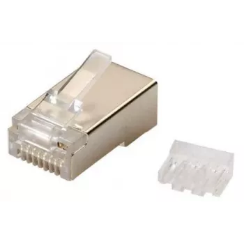 Conector macho RJ45 Lanview LVN125419, metálico