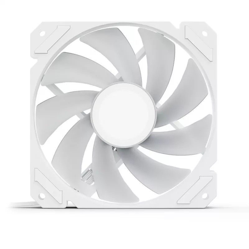 Ventoinha de caixa SHARKOON SHARK Mirror RGB PWM 120mm Branco