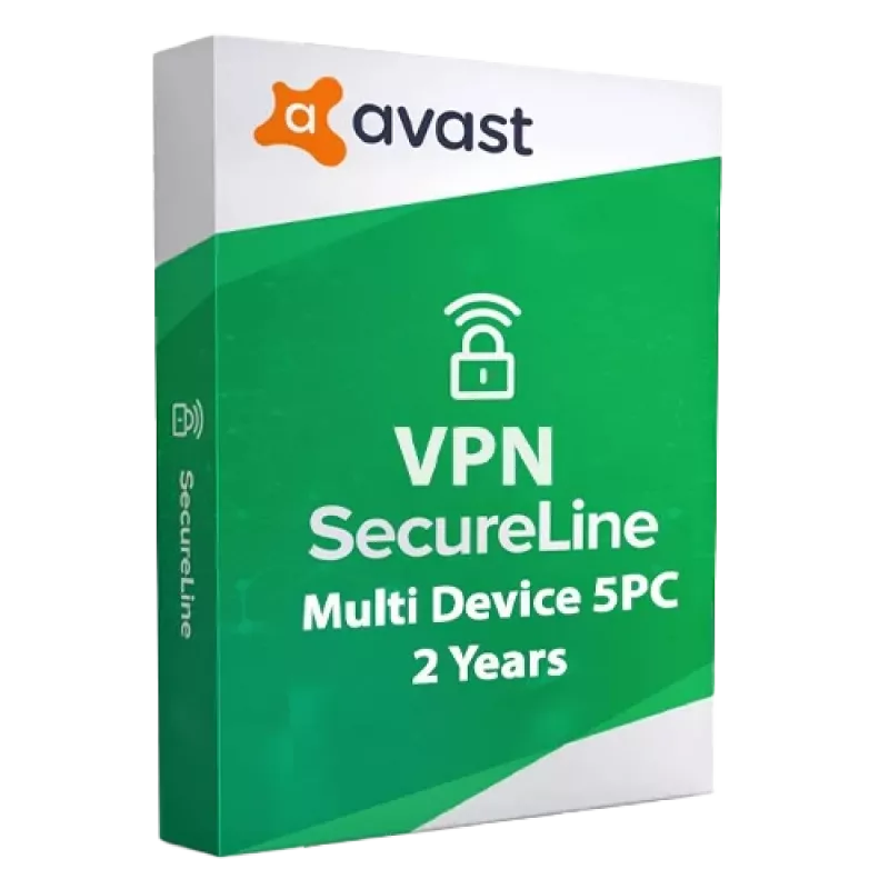 Avast SecureLine VPN | 10 dispositivos | 2 anos | Global