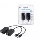 Extensor de linha LogiLink® UA0021D USB via CAT5/6 até 60 m