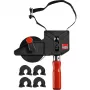 Grampo de fita Bessey BAN700 7 m preto vermelho