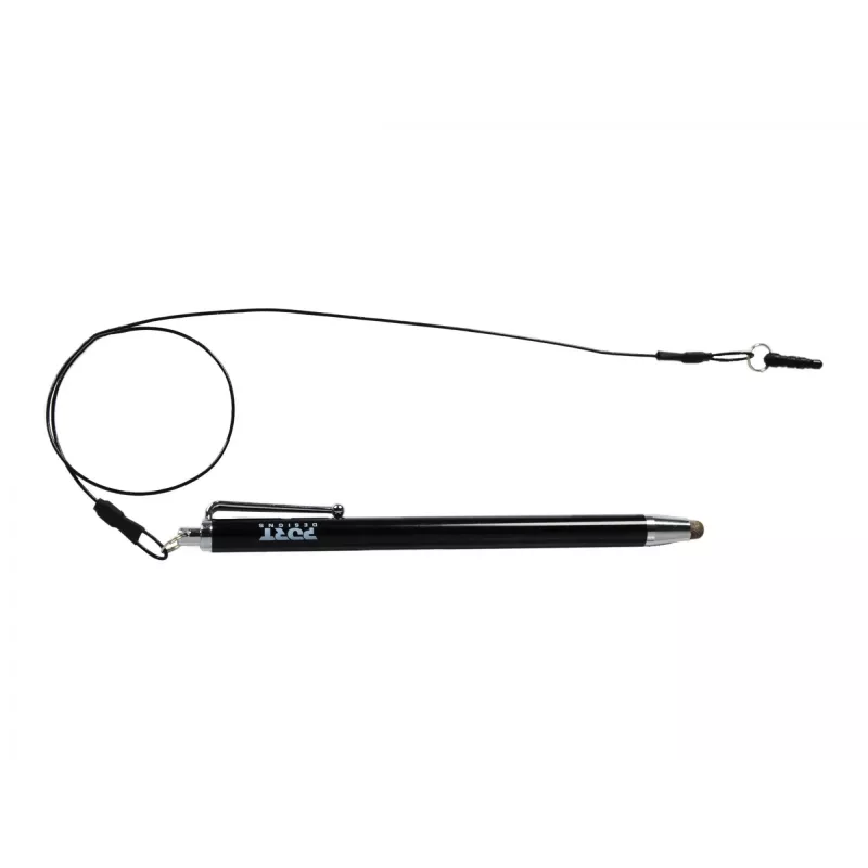 Caneta stylus Port Designs 140228 — universal, preto, 11 g, ponta de precisão compacta