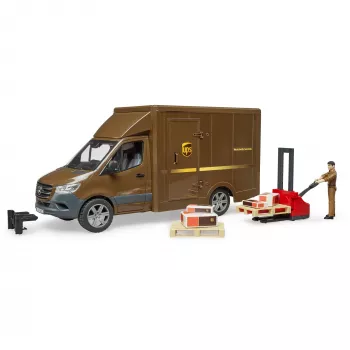 Modelo de furgão BRUDER 02678 pré-montado 1:16