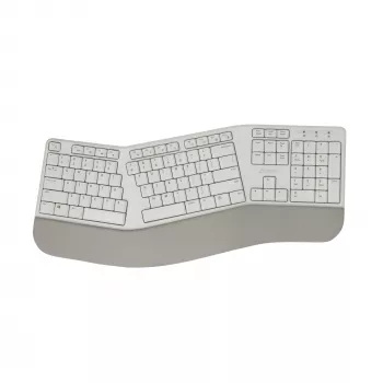 Teclado sem fios SBOX WK-905 US — bege, ligação USB sem fios, layout US