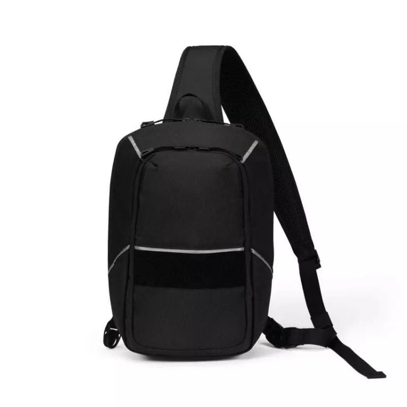 DICOTA Reflective bolsa de ombro para tablet até 12,9 polegadas, 600D RPET, preta