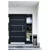 Balde de lixo Durable 333023 17 L redondo metal prateado