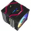 Vind DL125, dissipador de CPU preto, 120 mm