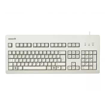 Teclado CHERRY G80-3000 Universal USB QWERTZ Alemão cinzento