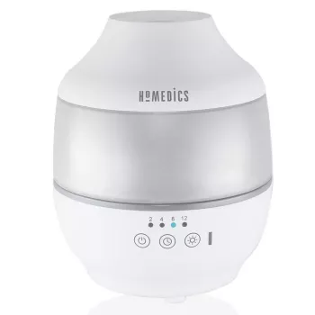 Humidificador ultrassónico HoMedics UHE-CM18-EU — névoa fria, emissão de névoa ajustável