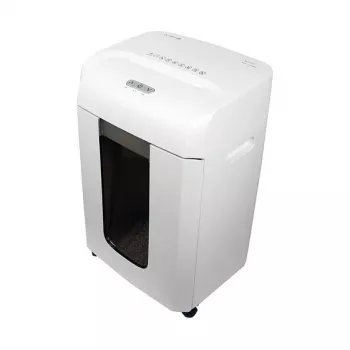 Destruidora de documentos Olympia MC 615.2 – Corte em micropartículas P-5, 22 cm de entrada, capacidade de 15 folhas, 65 dB, branco