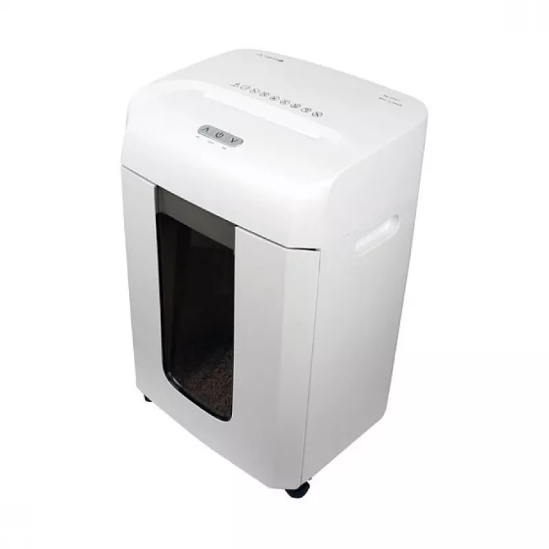 Destruidora de documentos Olympia MC 615.2 – Corte em micropartículas P-5, 22 cm de entrada, capacidade de 15 folhas, 65 dB, branco